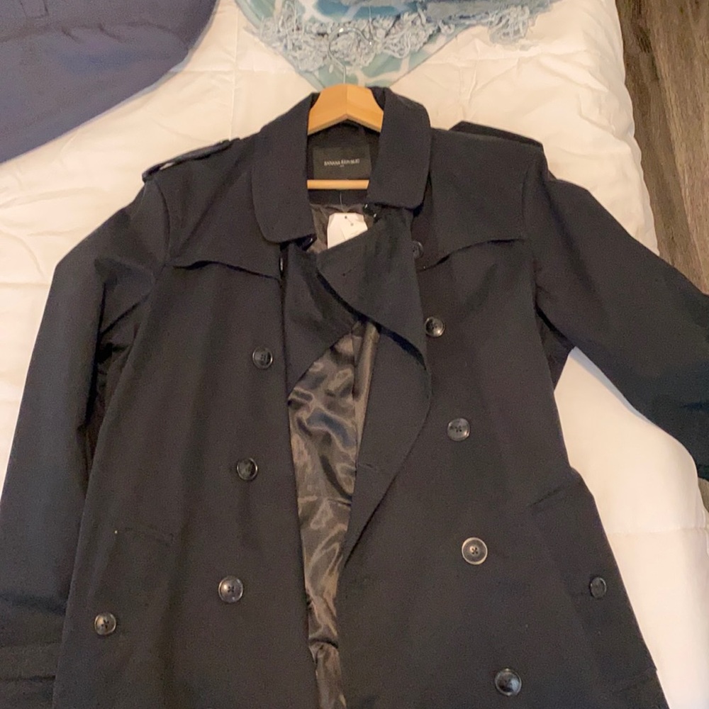 NWT banana republic trench coat